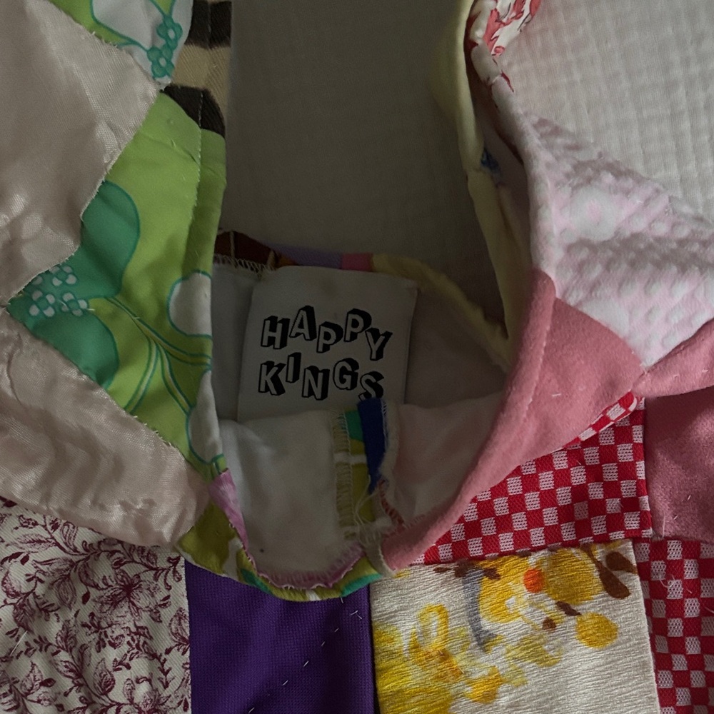 Multicolor Patchwork Hobo Bag - Picture 2 of 3